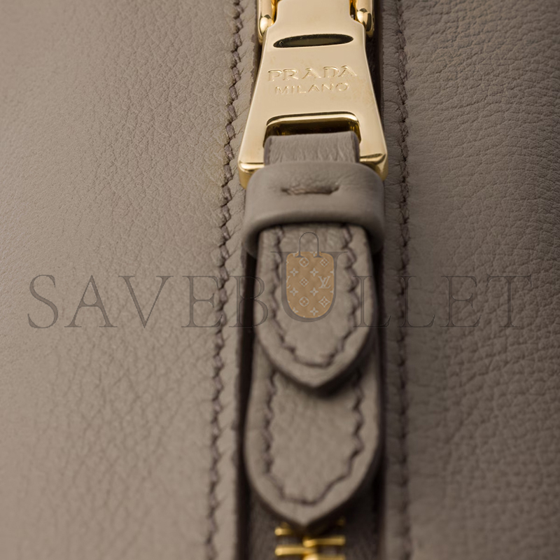 PRADA LEATHER POUCH 1BC239 (22*9*7.5cm)